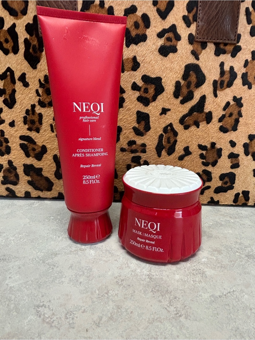 NEQI Repair Reveal Hair Care Set Conditioner & Hair Mask 250mL Each - NEW
